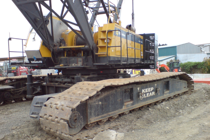 Tracked Construction Crane in Waitakere